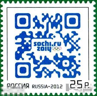 2012. Сочи 2014 Олимпиада. QR-код