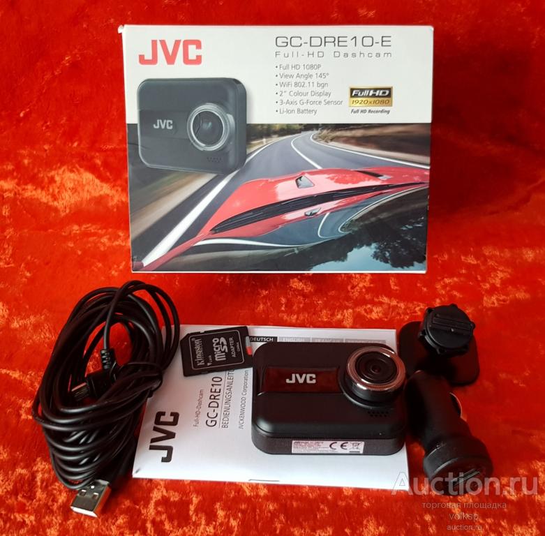 Автомобильный видеорегистратор JVC GC-DRE10