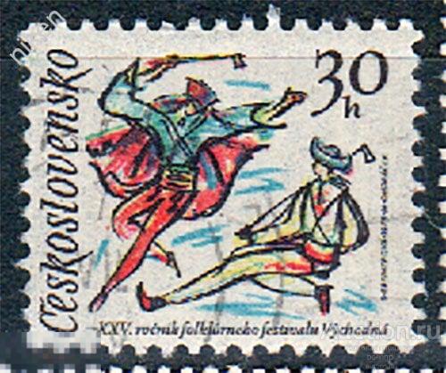 ЧЕХОСЛОВАКИЯ ЧССР 1978 ФЕСТИВАЛЬ ФОЛЬКЛОР ТАНЦЫ КУЛЬТУРА 35-1-44