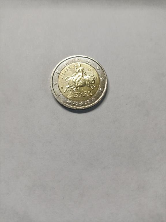 Греция 2 евро 2023 Регулярная