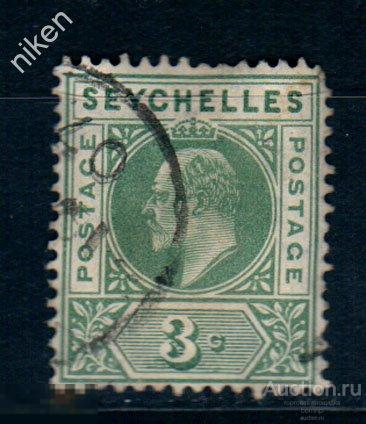 СЕЙШЕЛЬСКИЕ ОСТРОВА 1903 БРИТАНСКИЕ КОЛОНИИ КЛАССИКА КОРОЛЬ ЭДУАРД Т 4 10 199