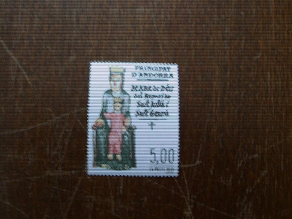 Андорра фр 1991 религиозное искусство