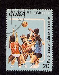 Куба 1984 Спорт. Баскетбол.
