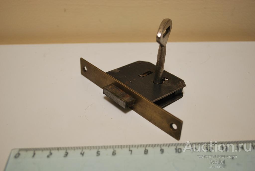 замок врезной  с ключом 1900-е