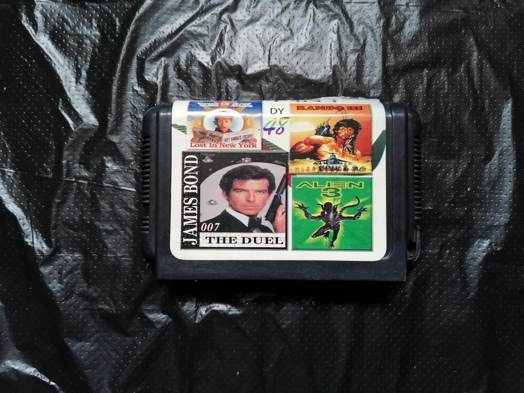 Катридж игровой 4 в 1. 16 бит (SEGA).