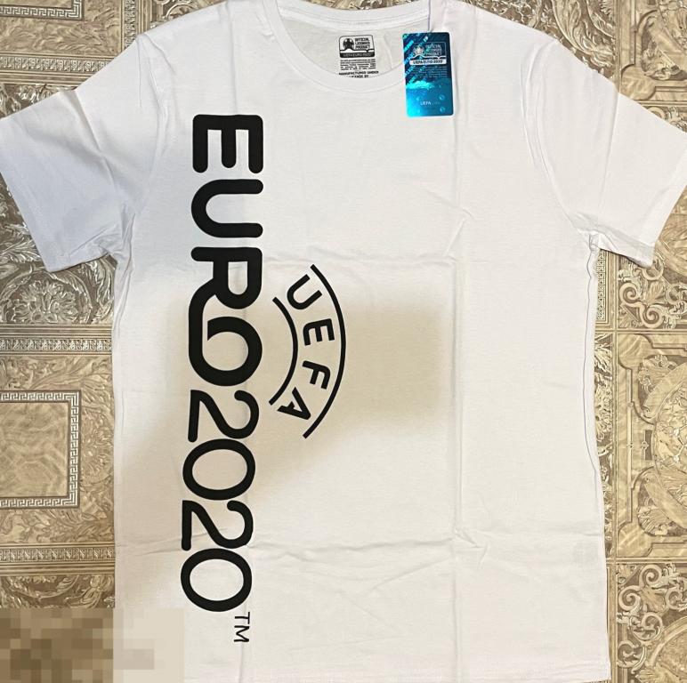 Лицензионная футболка мужская ЕВРО 2020 (M - 46).