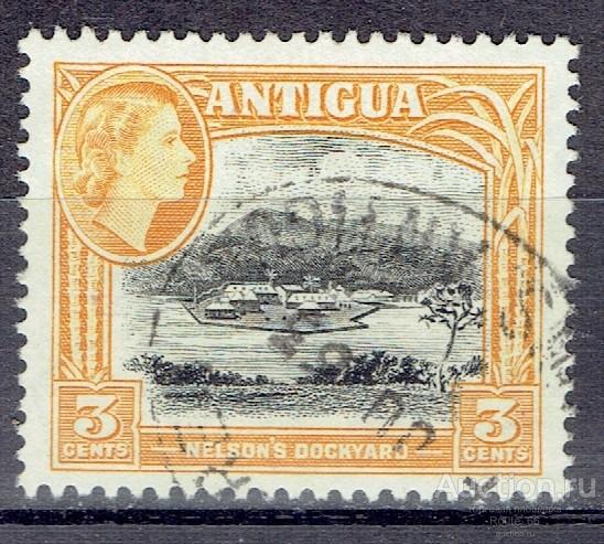 1953 Антигуа Mi 104 гаш