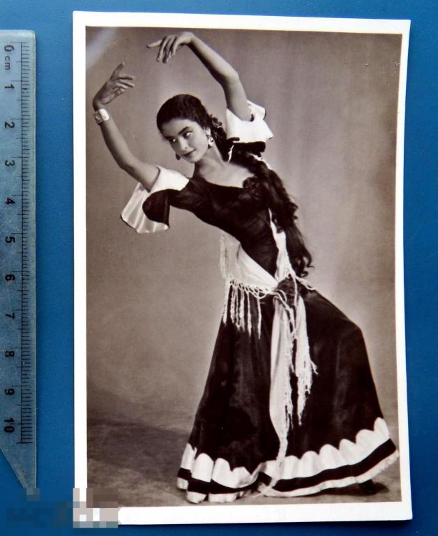 артисты кино О.Л.ЗАБОТКИНА 1960 ЛФХ Q4 (1.8..2) люкс!!!