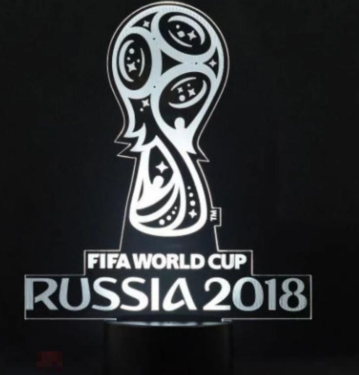 РАСПРОДАЖА! Светодиодный светильник ночник Кубок Fifa. Чемпионат мира 2018