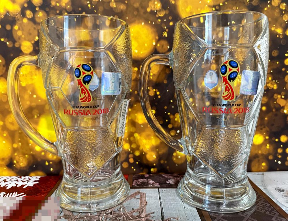 Набор 2 пивных кружки Чм 2018