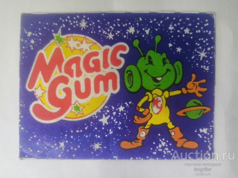 Обертка от жевательной резинки Magic Gum (Naba)