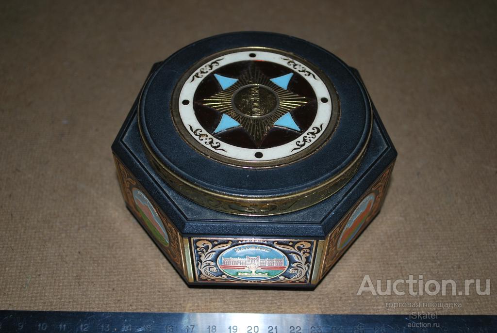 Музыкальная шкатулка Москва в упаковке мелодия Подмосковные вечера. Кузьминки Останкино Кусково