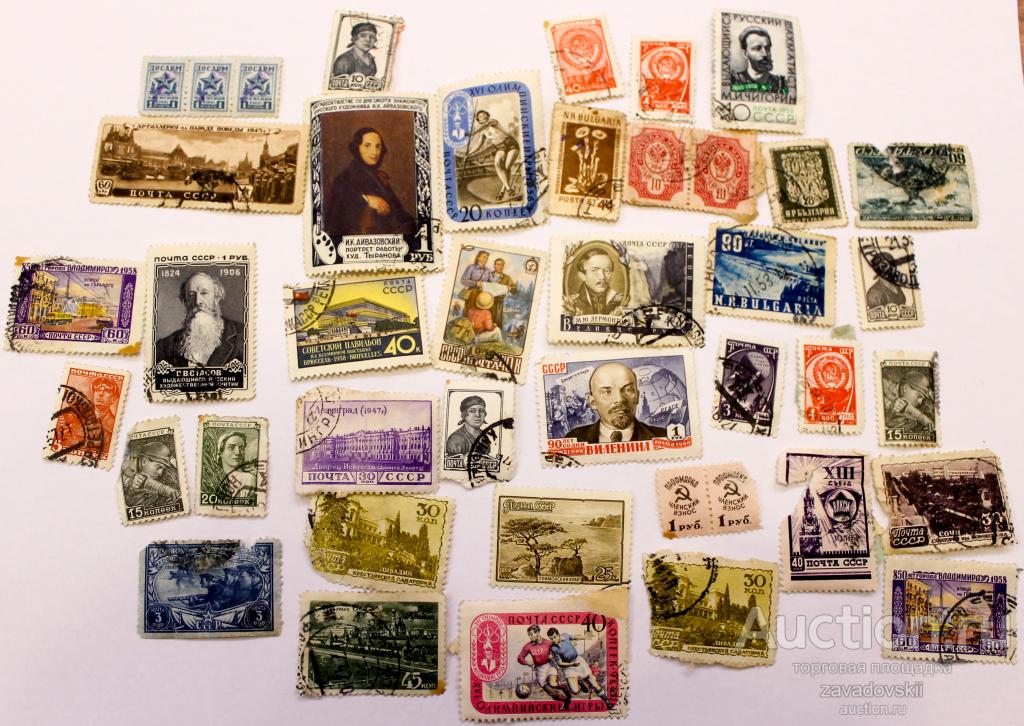 Марки ранние марки, разные, СССР и Болгария. Опт.лот. Смотрите сами.