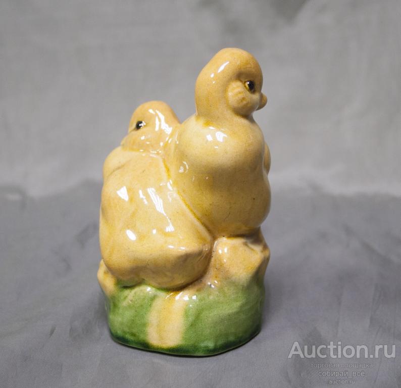 Статуэтка Утята, Гжель, керамика, высота 11 см  (14)