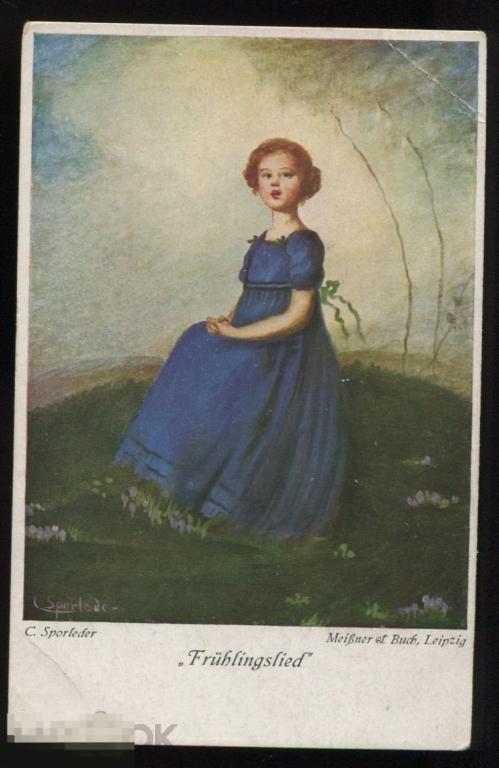 Живопись, C.Sporleder,  Весенняя песня