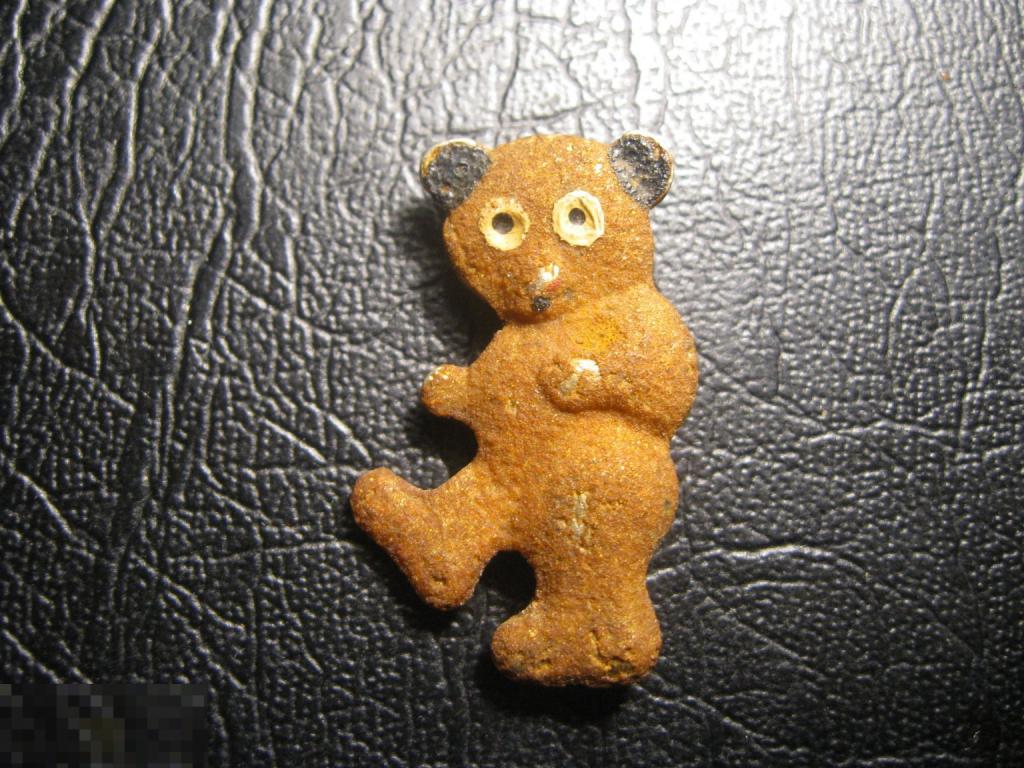 Медведь, мишка.  Детский значок брошь. Редкий.