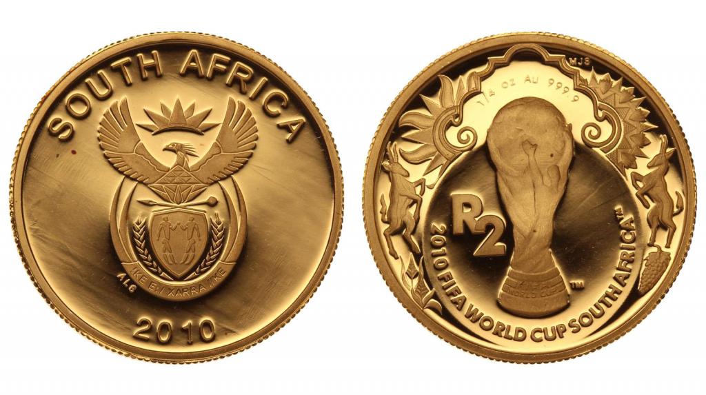 ЮАР. 2 ранда 2010 года. Proof. 219192