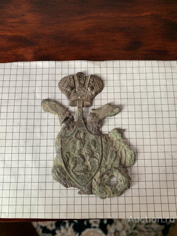 Орёл офицерский 1844г. Обр. на реставрацию, Крымская война