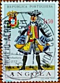 Ангола Португальская 1966 Военная форма