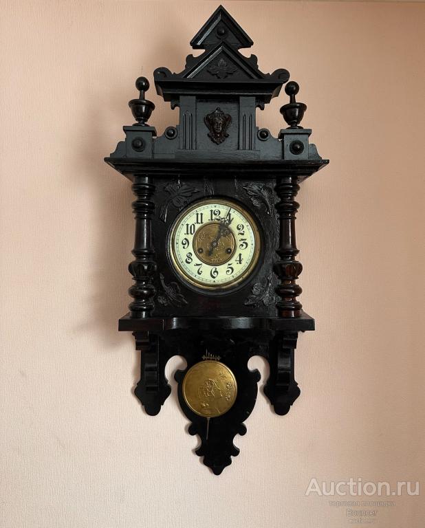 Настенные часы Gustav Becker. Отличное состояние. На ходу!