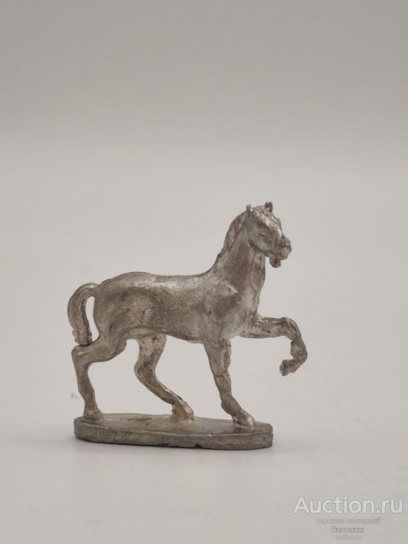 Статуэтка Лошадь Конь металл миниатюра литье