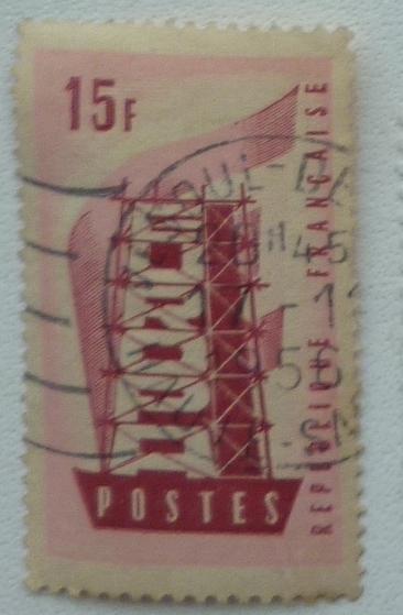 Франция 1956 Mi# 1104   Европа септ