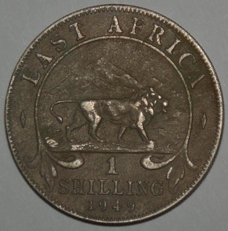 Британская Восточная Африка 1 шиллинг 1949 (С28)