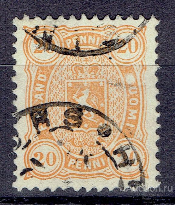 1882 Финляндское княж Сол 25 гаш ОШИБКА