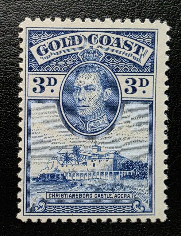 Золотой берег. Форт Кристиансборг. Король Георг VI. 1938. (*)