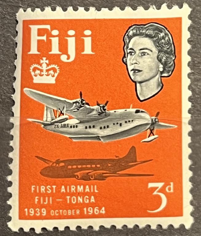 Почтовая марка Фиджи 🇫🇯