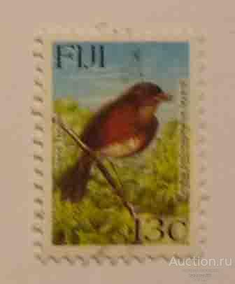 24.39 МАРКИ ФИДЖИ   ПТИЦЫ ФАУНА  1  ШТ 1995 Г
