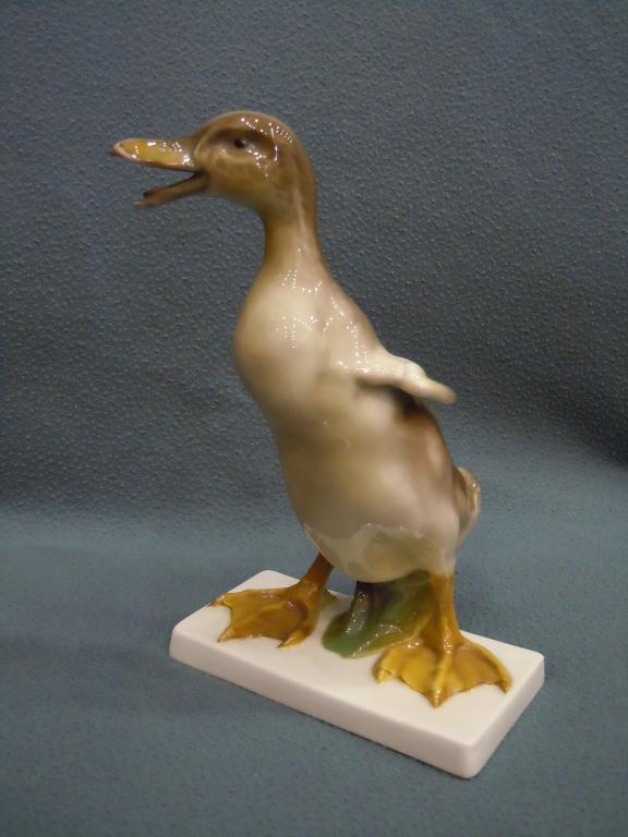 "Утёнок" Rosenthal (Розенталь), Германия, 1937г, фарфор, автор K.Himmelstoss