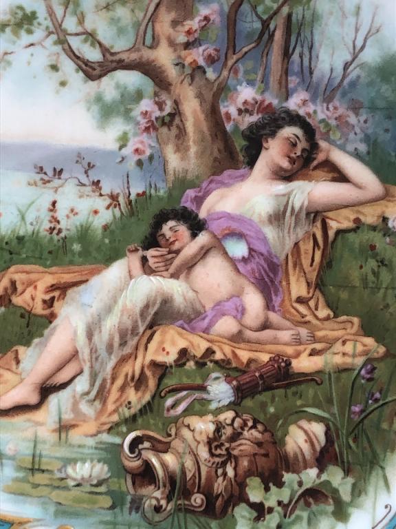 Фарфоровый пласт Туалет Венеры в Юсуповском вкусе