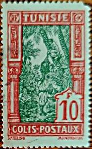 Тунис 1926 Сбор урожая фиников