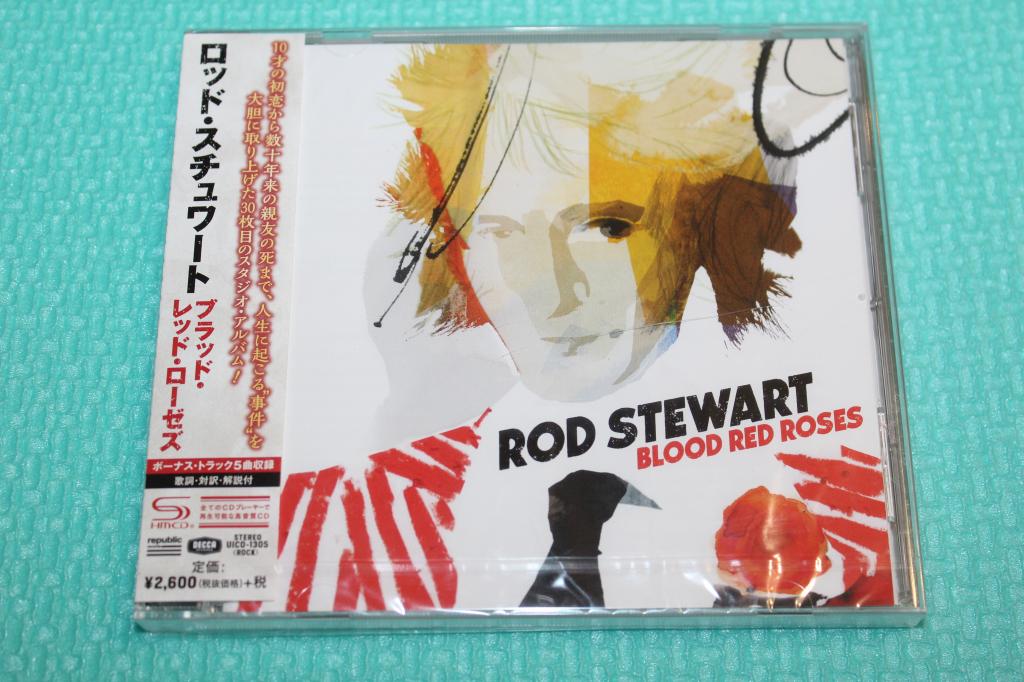 Stewart, Rod / Blood Red Roses 18 / Japan SHM
