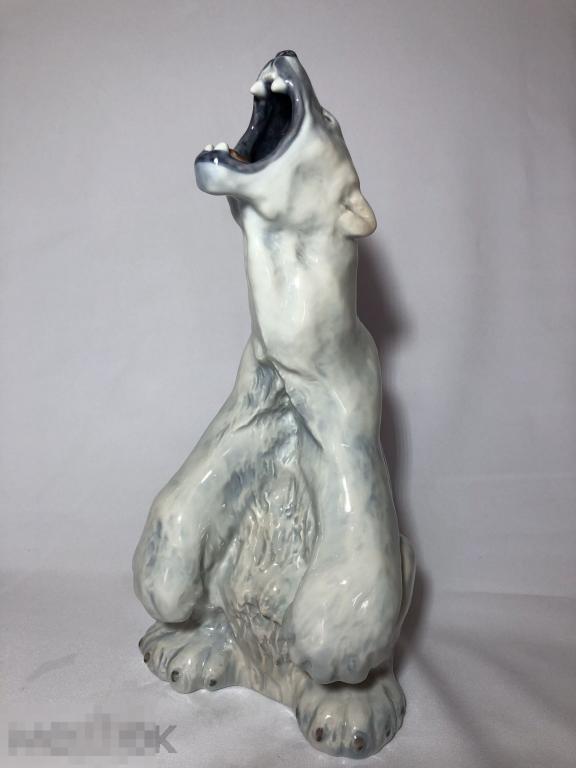 Белый медведь , Роял Копенгаген,Дания. Polar bear Royal Copenhagen Denmark