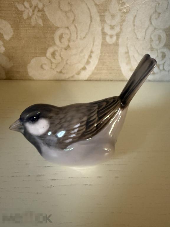 воробей птичка . Роял Копенгаген. Дания. Royal Copenhagen.