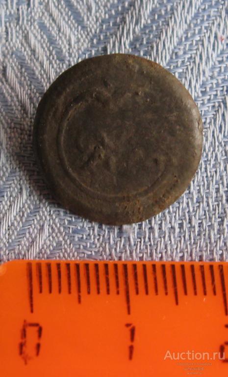 Пуговица. Франция. Наполеон. 1812 г. 23 полк ВА ? Оловянный сплав. Диаметр 19 мм.