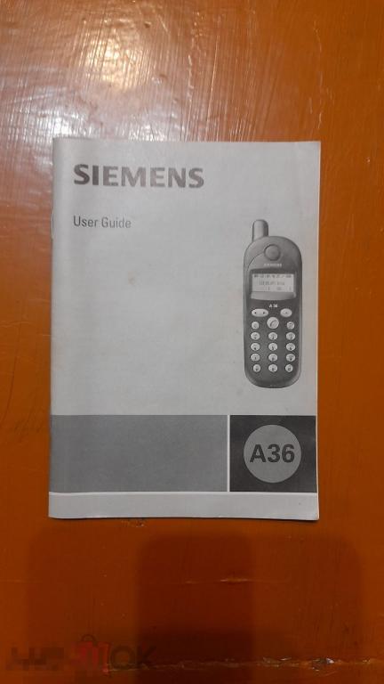 Инструкция siemens a35 на английском