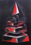 "Красная пирамида" Авторы Полищук Л.Г. Щербинина С.И. Размер: 300х216 см. ДСП 1998 г.