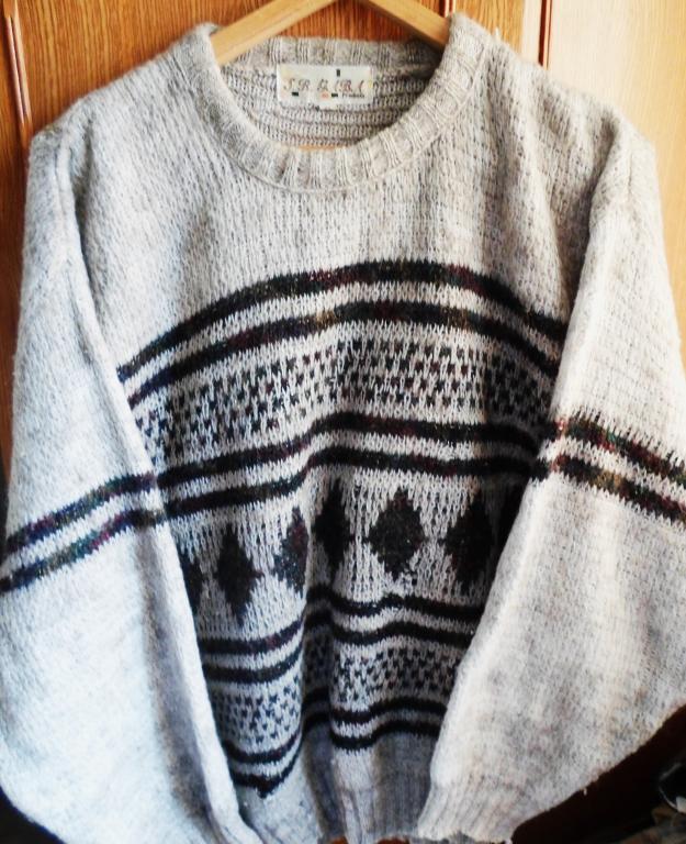 Мода 90-х. мужской свитер Турция,р.50