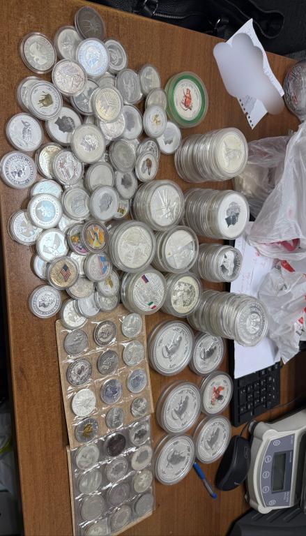 Серебро монеты 925/999