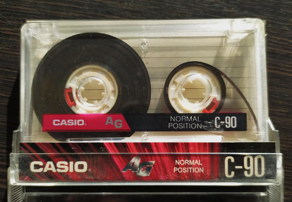 Аудио Кассета CASIO AG C 90 не частая