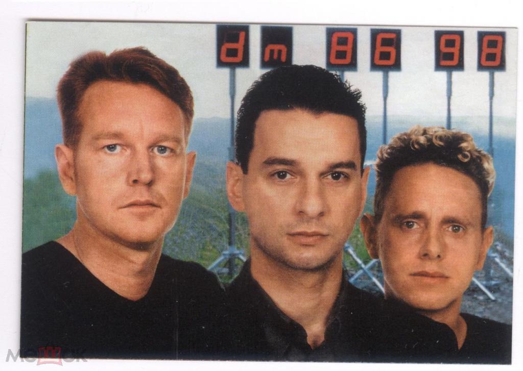 Карманный календарь Depeche Mode 1999 тираж 900