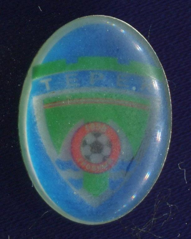 Значок "Футбольный  клуб Терек" Цанга-бабочка