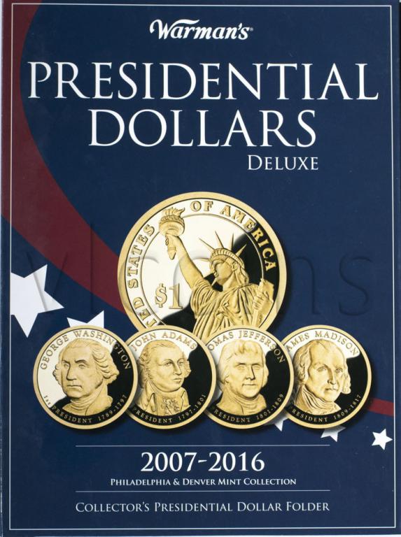 Альбом Warmans Deluxe $1 Президенты США 17341