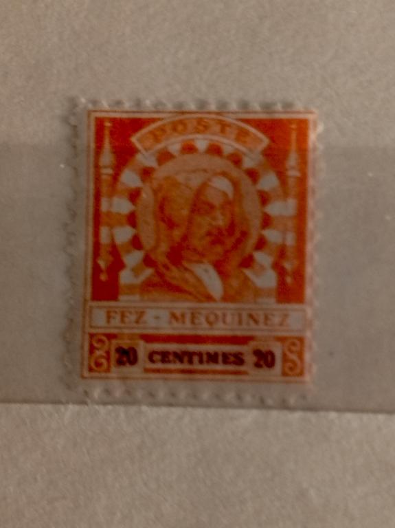 МАРОККО 1897г.  ФЕС - МЕКИНА ( Мекнес ) Локальная почта**. Редкость.