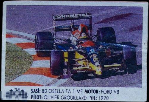 Formula (большой шрифт на номере) №34