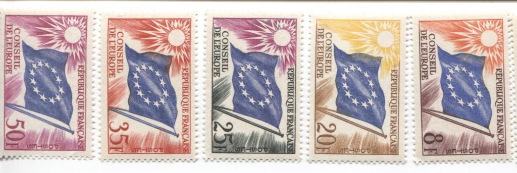 1958 Франция Совет европы 5м **