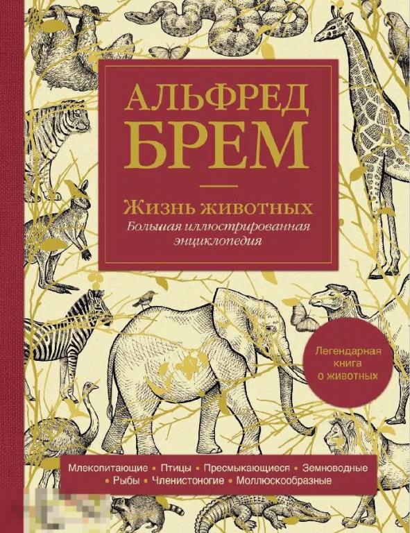Электронная книга - Брем Альфред - Жизнь животных. Большая иллюстрированная энциклопедия (PDF)
